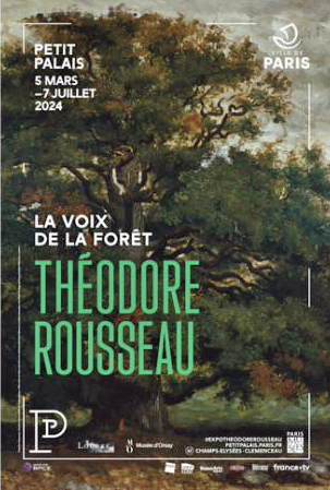 affiche expo Théodore Rousseau