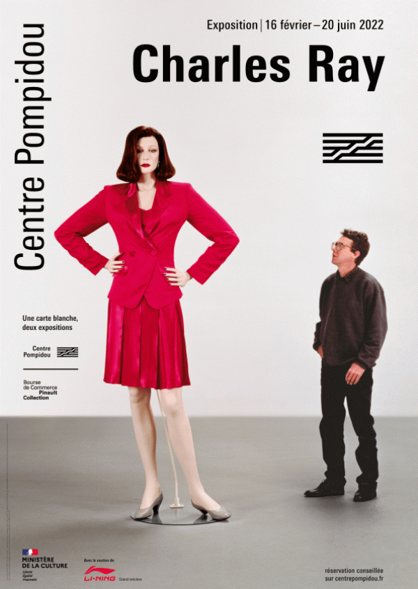Affiche expo Charles Ray