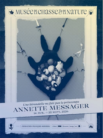 Exposition Collections privées affiche expo Annette Messager