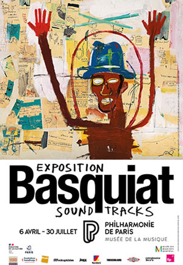 affiche expoBasquiat soundtracks