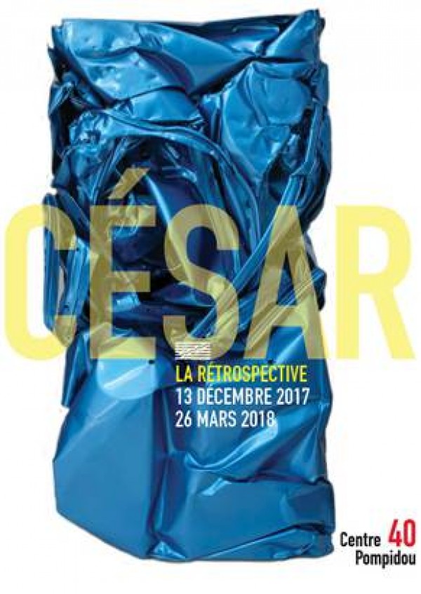 affiche expo Cesar