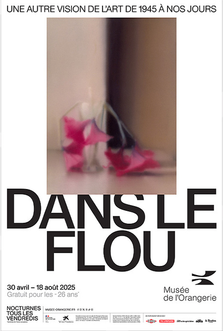 affiche expo Dans le flou
