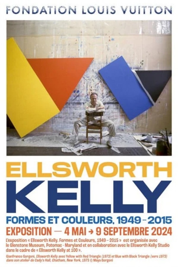 affiche expo Ellsworth Kelly