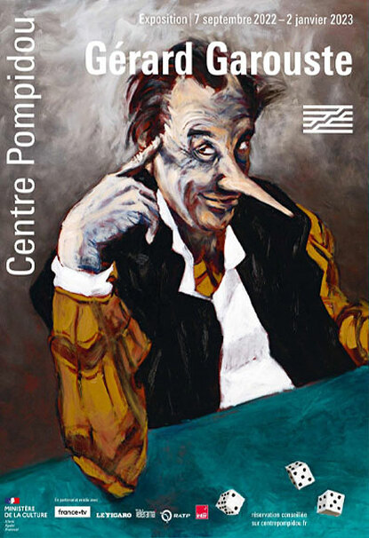 affiche expo Gérard Garouste