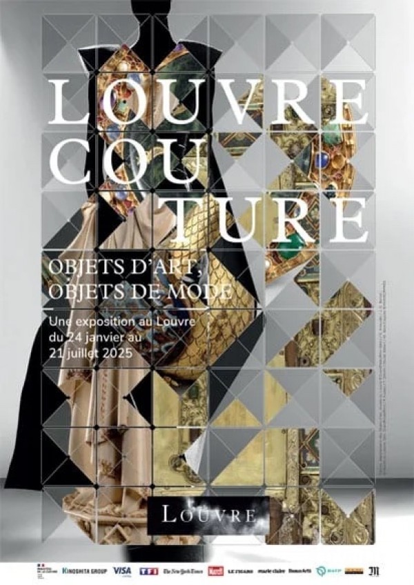 affiche expo Louvre couture