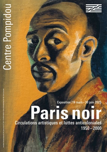 affiche expo Paris noir