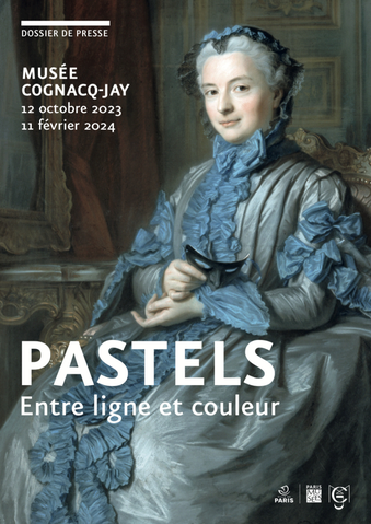 affiche expo Pastel etre ligne et couleur