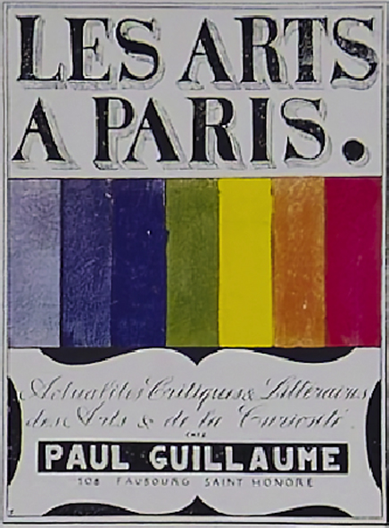 affiche expo Collection Paul GUILLAUME