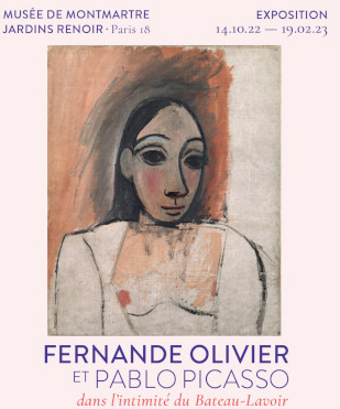 affiche expo Fernande OLIVIER et Pablo PICASSO