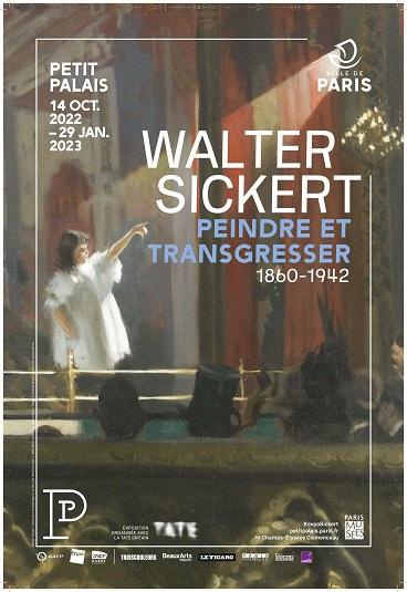 affiche expo Walter Sickert