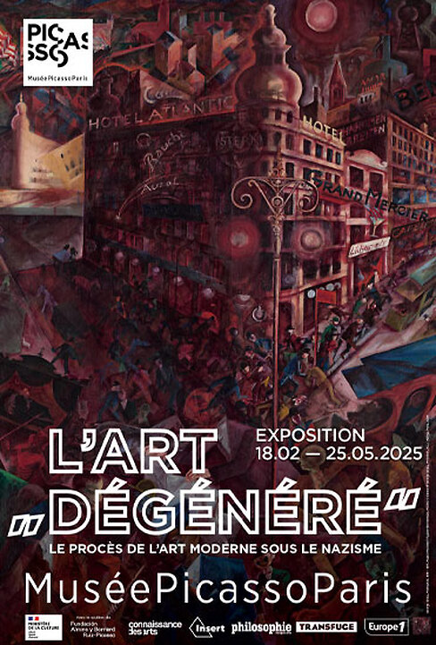 affiche expo Art "dégénéré"