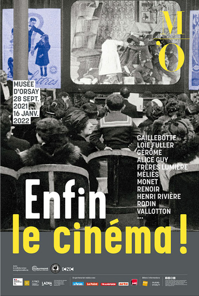 affiche expo Enfin le cinéma
