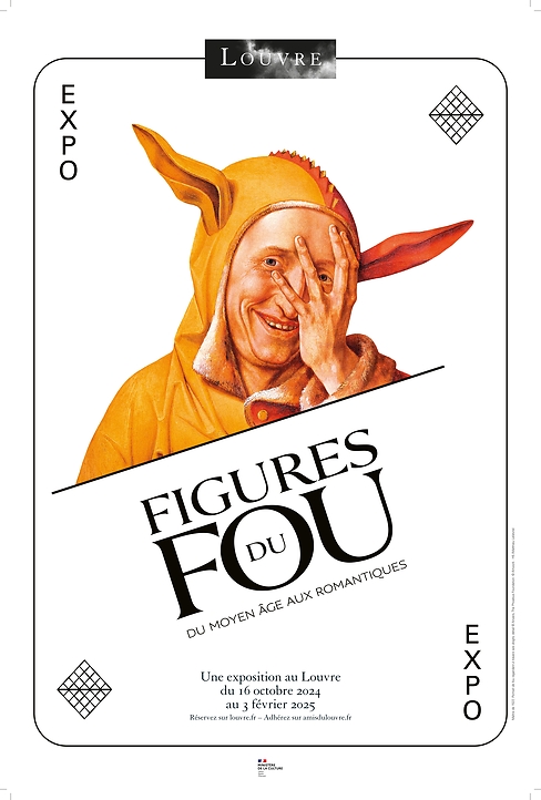 affiche expo Figures du fou