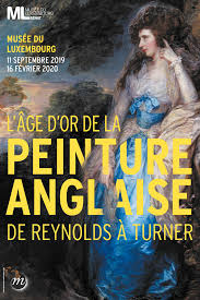 affiche expo l'age d'or de la peinture anglaise