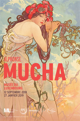 affiche expo mucha
