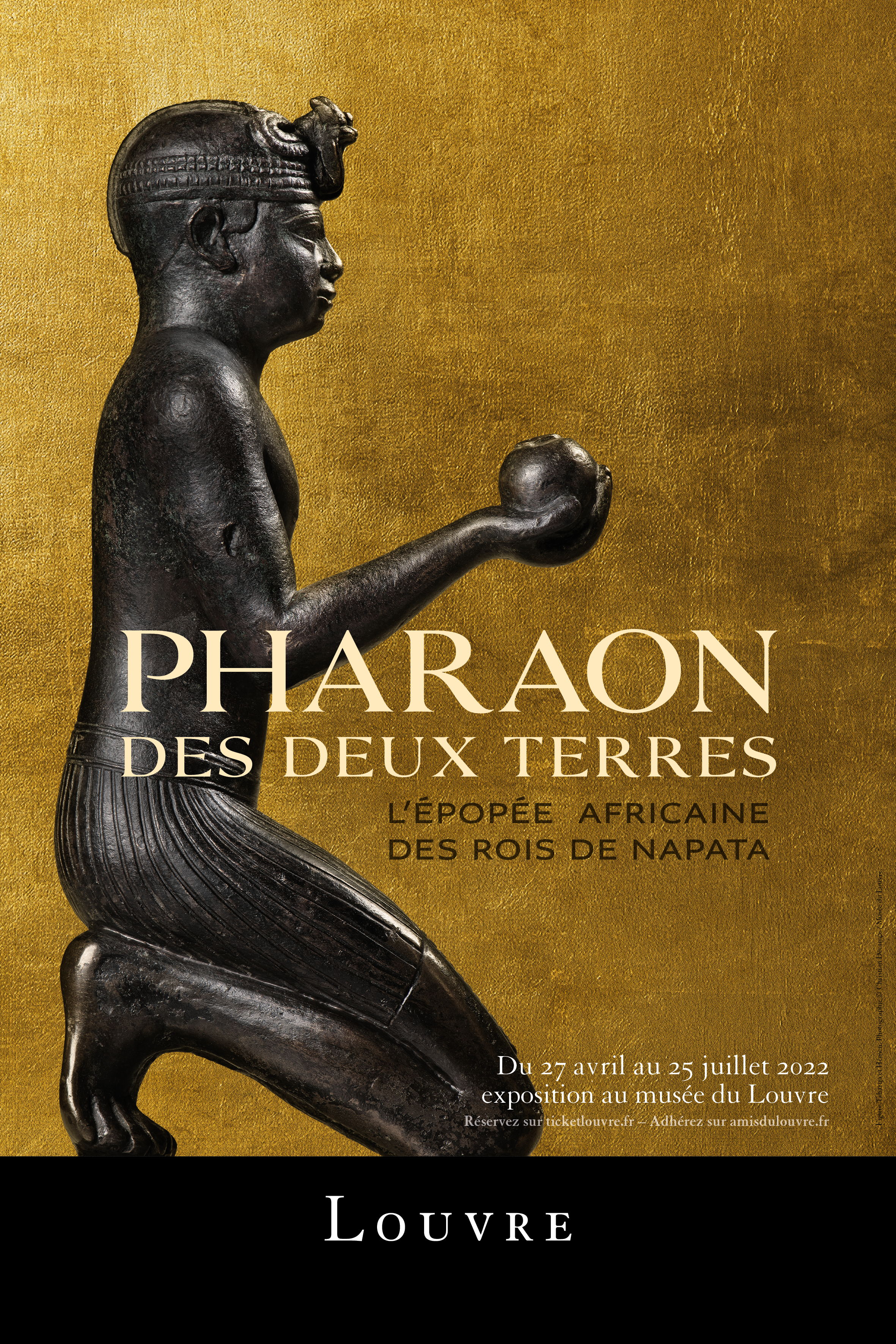 affiche expo Pharaon des deux terres