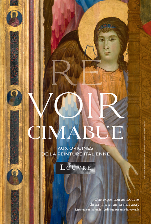 affiche expo Revoir Cimabue
