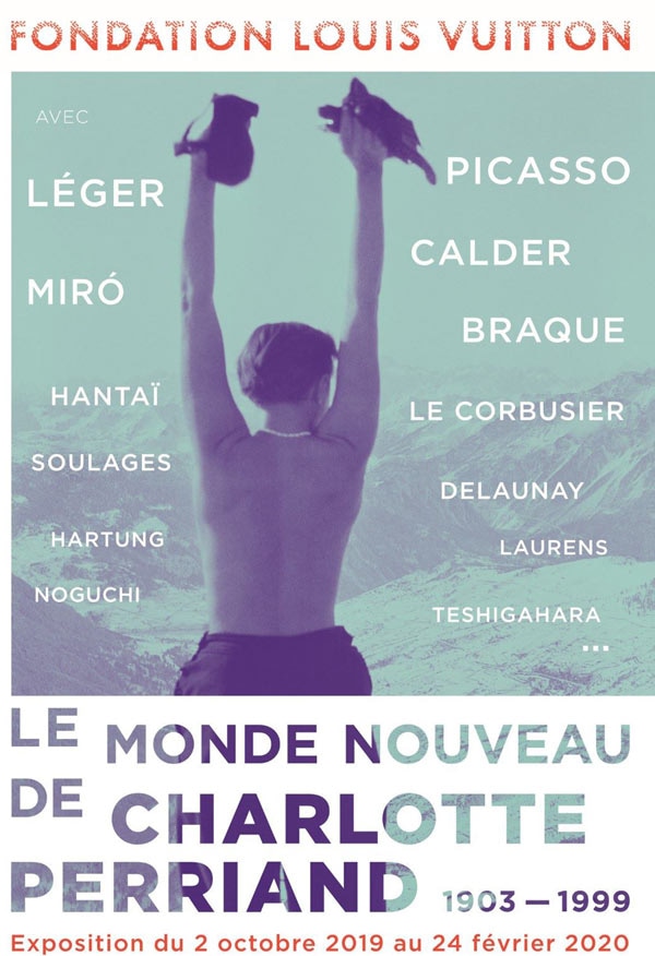 affiche expo Le monde nouveau de Charlotte Perriand