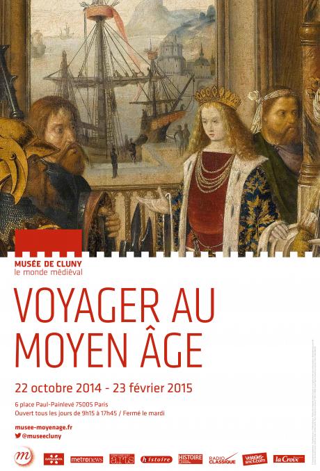affiche voyager au moyen age