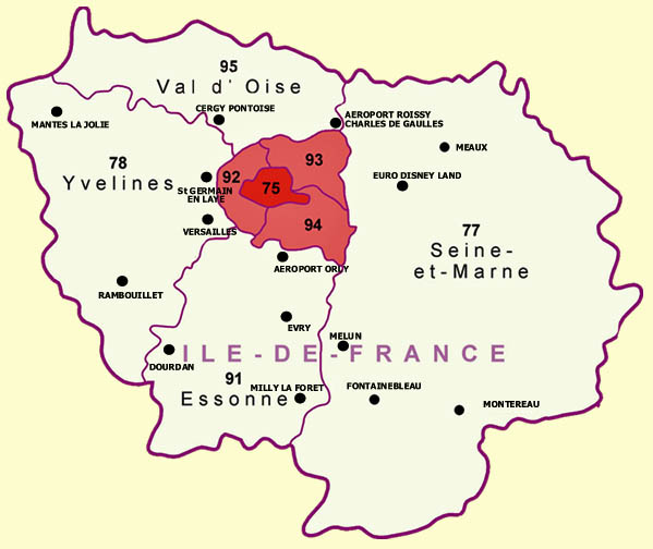 région parisienne